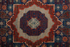 3x10 Light Blue and Multicolor Turkish Tribal Runner