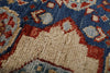 3x10 Light Blue and Multicolor Turkish Tribal Runner