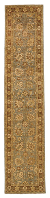 3x12 Gray and Brown Turkish Persian Runner