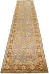 3x12 Gray and Brown Turkish Persian Runner