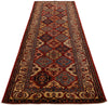 3x10 Red and Ivory Kazak Tribal Runner