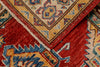 3x14 Red and Ivory Kazak Tribal Runner
