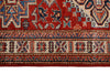 2x7 Red and Ivory Kazak Tribal Runner