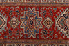 2x7 Red and Ivory Kazak Tribal Runner