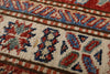2x7 Red and Ivory Kazak Tribal Runner