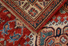 2x7 Red and Ivory Kazak Tribal Runner