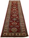 2x10 Red and Ivory Kazak Tribal Runner