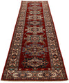 3x10 Red and Ivory Kazak Tribal Runner
