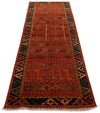 3x10 Rust and Navy Anatolian Traditional Runner