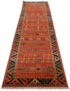 3x10 Rust and Navy Anatolian Traditional Runner