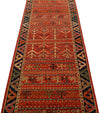 3x10 Rust and Navy Anatolian Traditional Runner