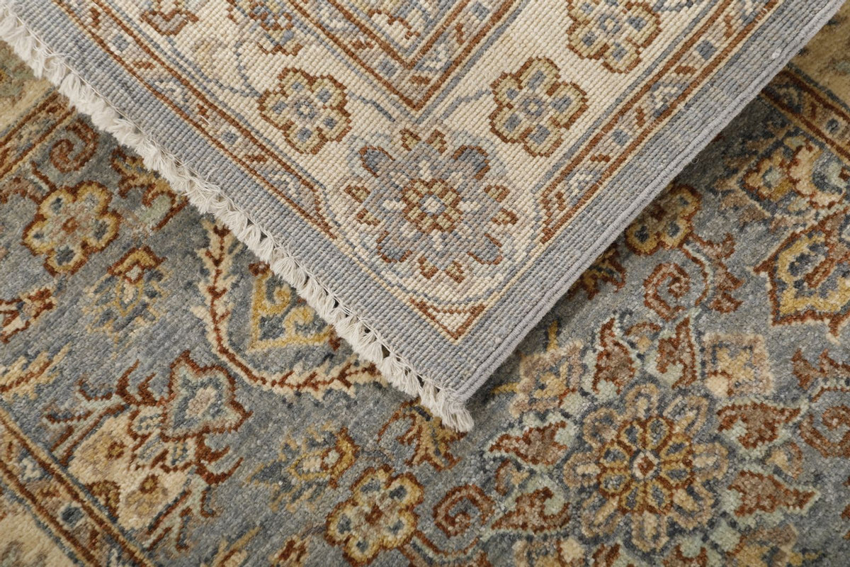 3x11 Gray and Ivory Turkish Persian Runner