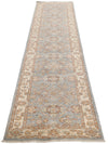 3x11 Gray and Ivory Turkish Persian Runner