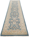 3x12 Blue and Ivory Turkish Persian Runner