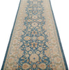 3x12 Blue and Ivory Turkish Persian Runner