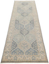 3x9 Ivory and Multicolor Turkish Persian Runner