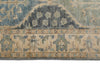 3x9 Ivory and Multicolor Turkish Persian Runner