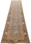 3x13 Light Brown and Brown Anatolian Tribal Runner