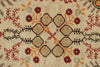 3x7 Red and Ivory Turkish Tribal Runner