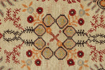 3x7 Red and Ivory Turkish Tribal Runner