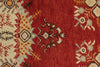 3x7 Red and Ivory Turkish Tribal Runner