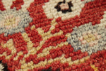 3x7 Red and Ivory Turkish Tribal Runner