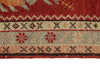 3x7 Red and Ivory Turkish Tribal Runner