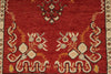 3x7 Red and Ivory Turkish Tribal Runner