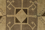 3x11 Ivory and Beige Turkish Tribal Runner