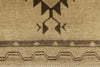 3x11 Ivory and Beige Turkish Tribal Runner