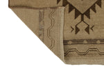3x11 Ivory and Beige Turkish Tribal Runner