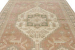 9x11 Rust and Beige Kazak Tribal Rug