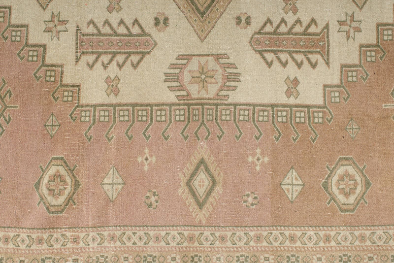 9x11 Rust and Beige Kazak Tribal Rug