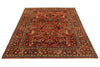 5x8 Red and Beige Anatolian Traditional Rug