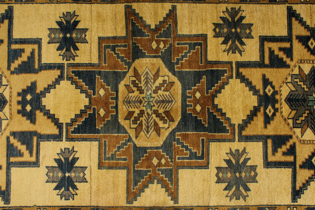 4x11 Ivory Turkish Tribal Runner