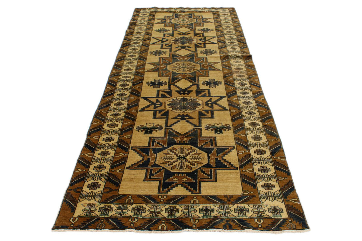 4x11 Ivory Turkish Tribal Runner