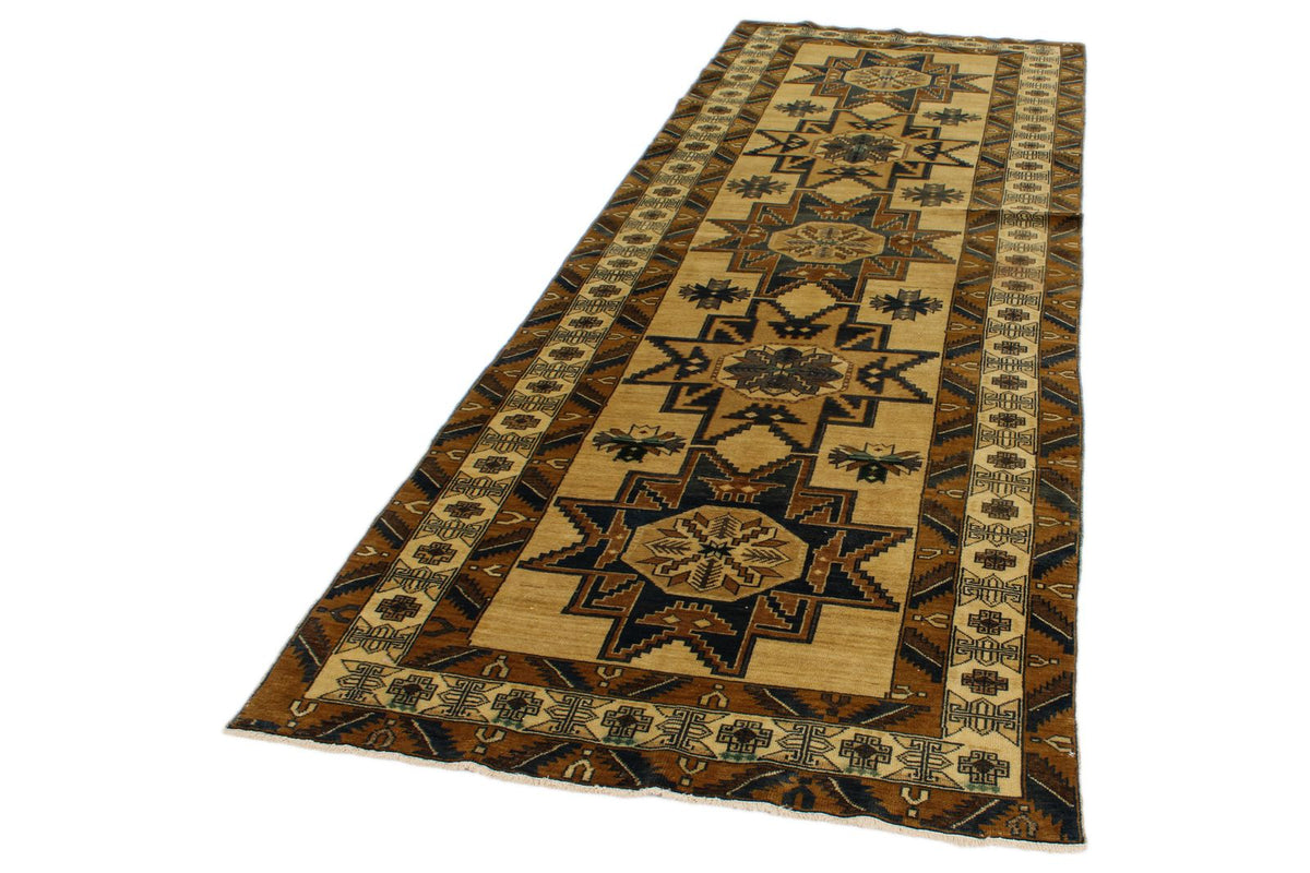 4x11 Ivory Turkish Tribal Runner
