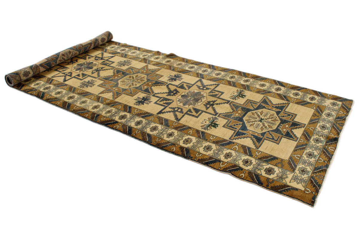 4x11 Ivory Turkish Tribal Runner