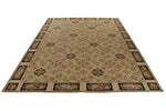 10x14 Ivory and Black Anatolian Traditional Rug