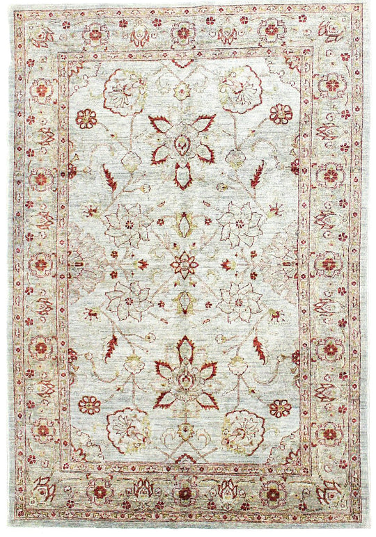 6x9 Gray Turkish Traditional Rug