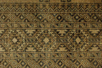 4x6 Brown and Brown Turkish Tribal Rug