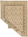 9x12 Ivory Turkish Tribal Rug