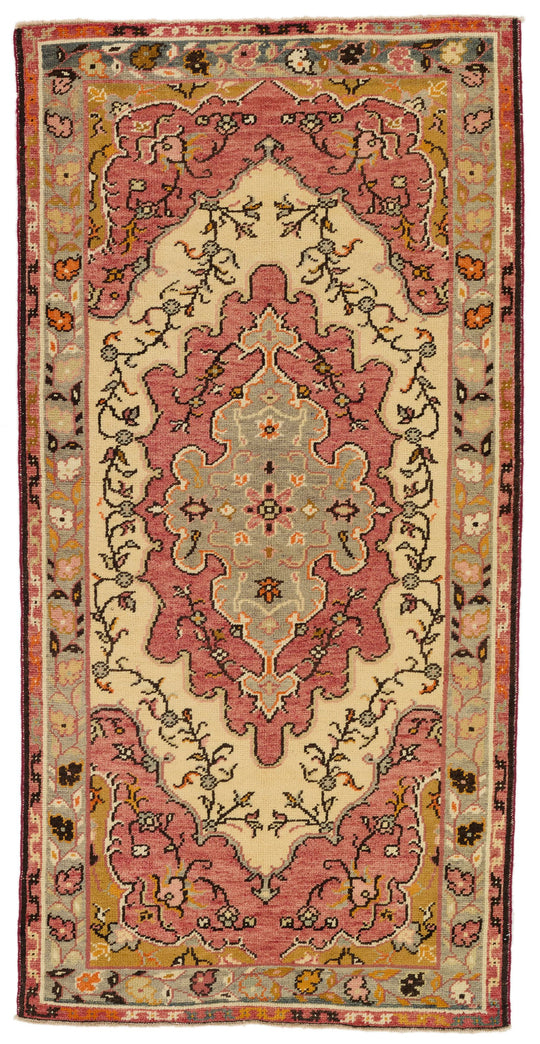 4x7 Multicolor Turkish Tribal Rug