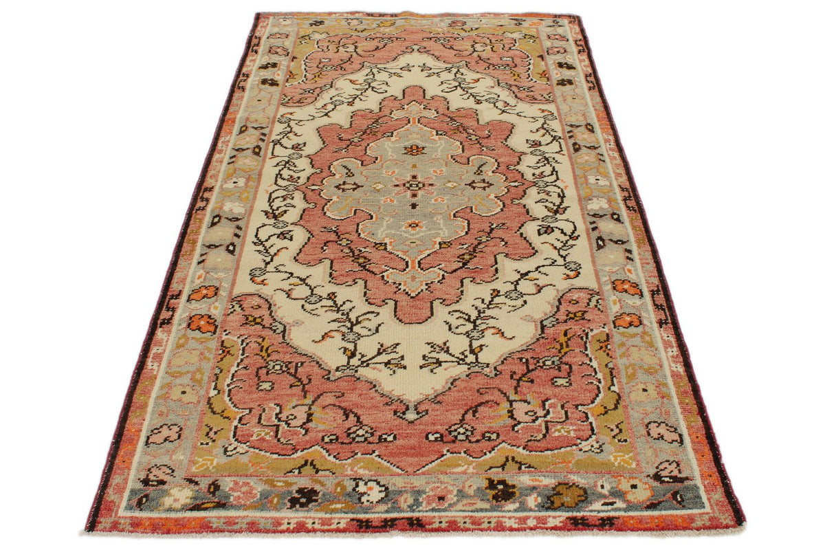 4x7 Multicolor Turkish Tribal Rug