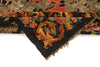 7x13 Black and Multicolor Turkish Tribal Runner