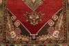 4x11 Red and Green Turkish Tribal Runner