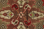 4x11 Red and Green Turkish Tribal Runner