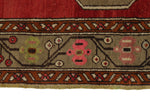 4x11 Red and Green Turkish Tribal Runner