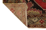 4x11 Red and Green Turkish Tribal Runner