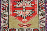 3x12 Red and Purple Turkish Tribal Runner